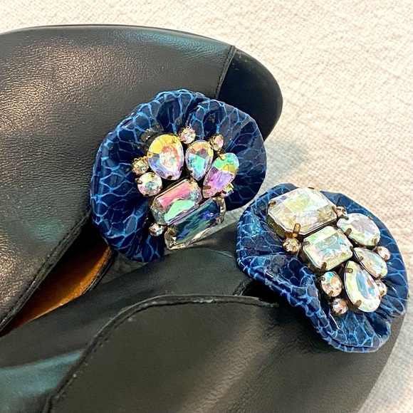 Poetic License A Girls Dream Black Bootie Heels Womens US8.5 EU39.5 - Picture 15 of 16